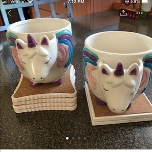 HOST PICK - Pair of Unicorn Mugs